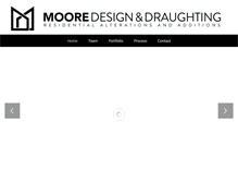 Tablet Screenshot of mooredraughting.co.nz